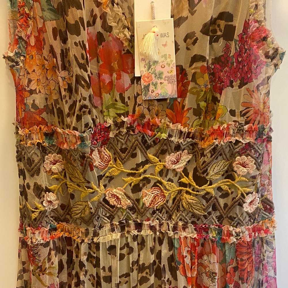 Johnny Was Multicolor Floral Dress - Picture 4 of 11